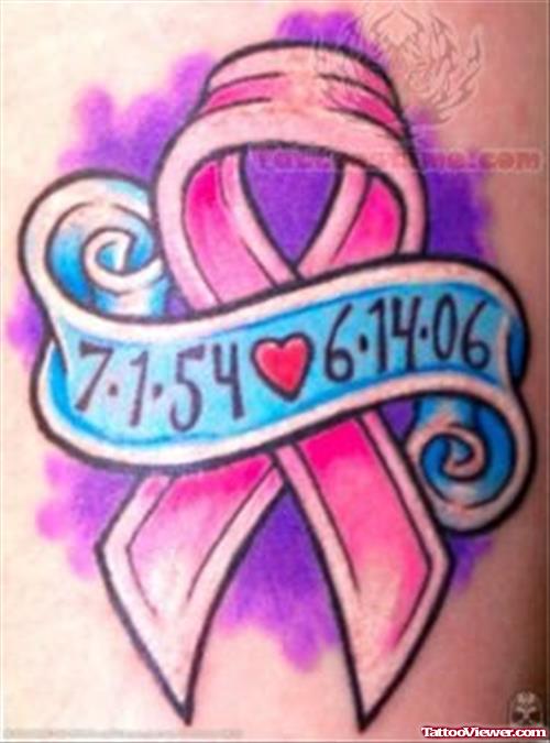 Breast Cancer Memorial Tattoo
