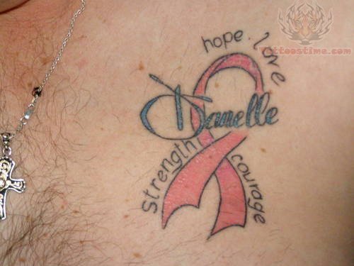 Breast Cancer Tattoo Picture