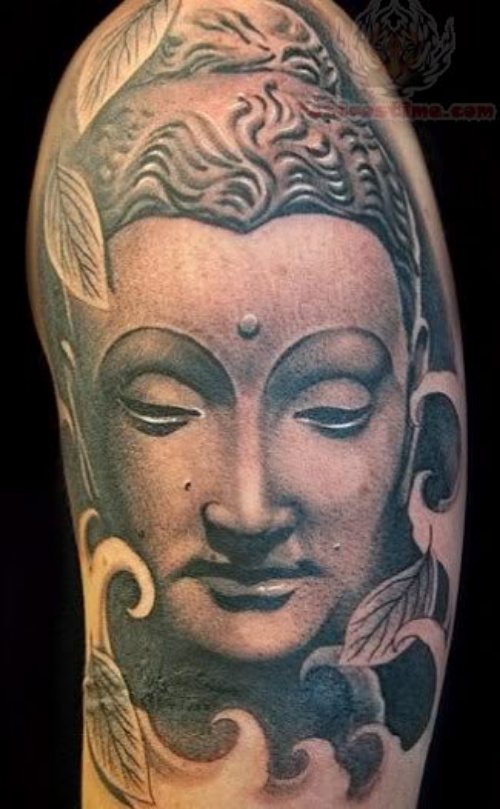 Buddha Tattoo Closeup Picture