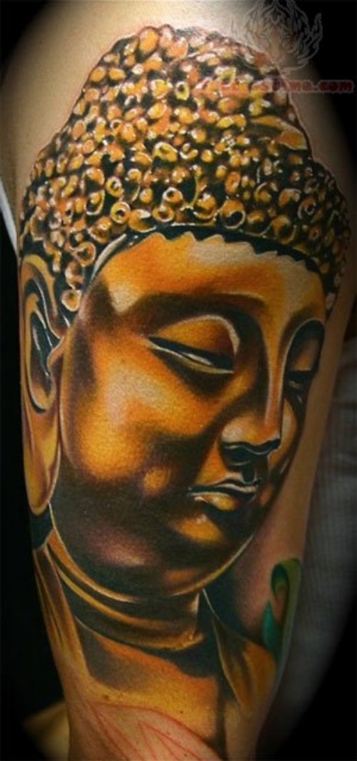 Buddha Portrait Tattoo