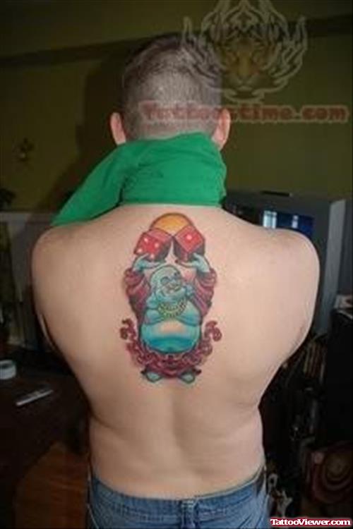 Colorful Buddhist Tattoo