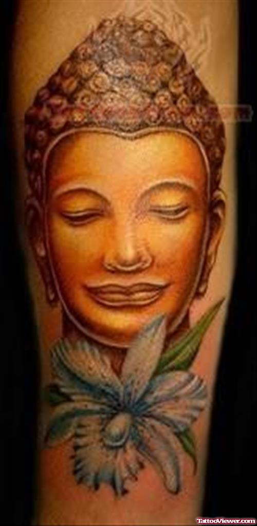 Mind Blowing Buddhist Tattoo Picture