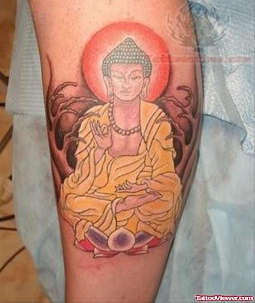 Buddhist Religious God Tattoo