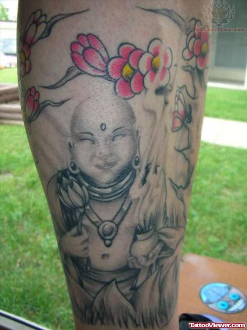 Buddhist Religious Tattoo Design