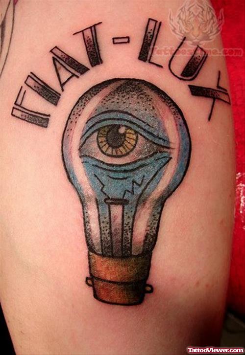 Bulb Eye Tattoo