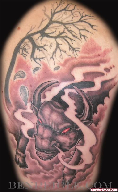 lamborghini bull tattoo