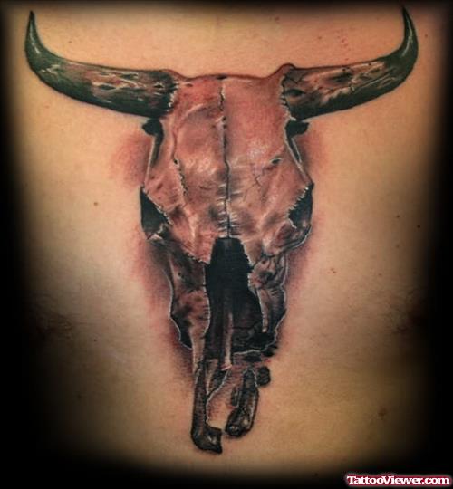 Paradise Bull Tattoo