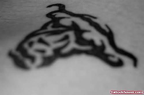 Amazing Bull Tattoo
