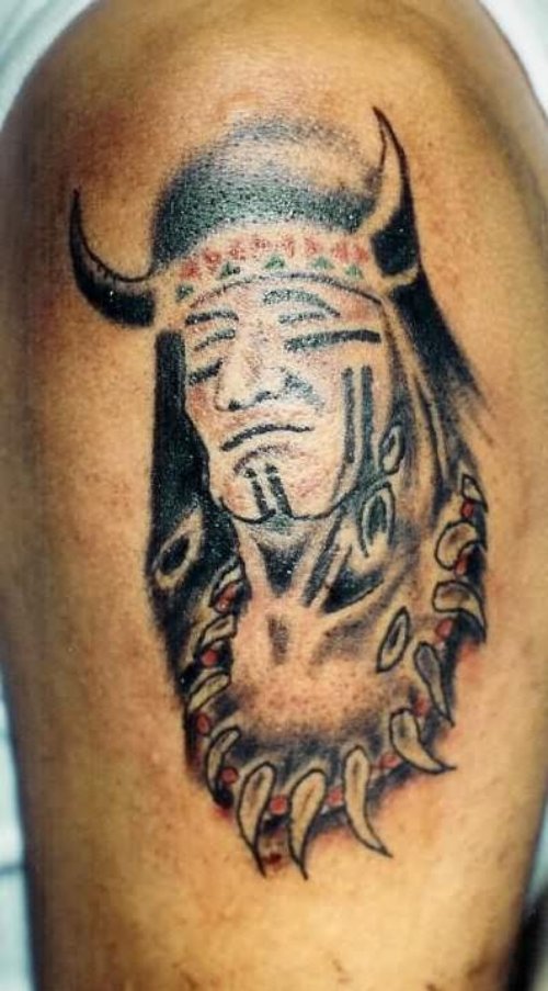 Bull Man Tattoo