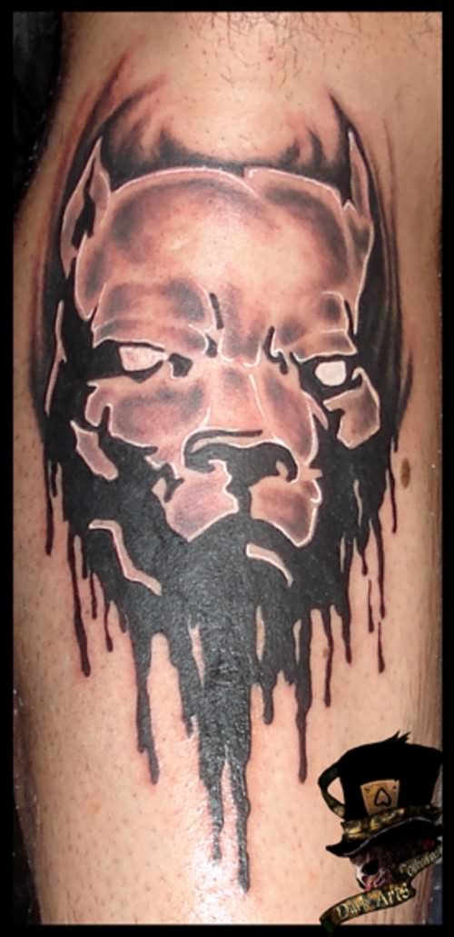 Tattoo of Pit Bull