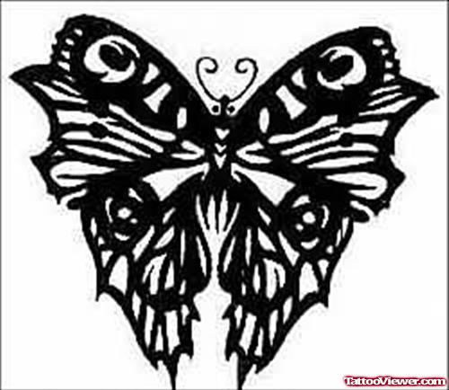 Butterfly Black Tattoo
