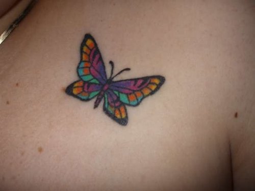 Pretty Butterfly Tattoo
