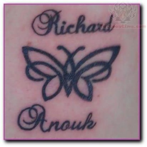 Richard Butterfly Tattoo