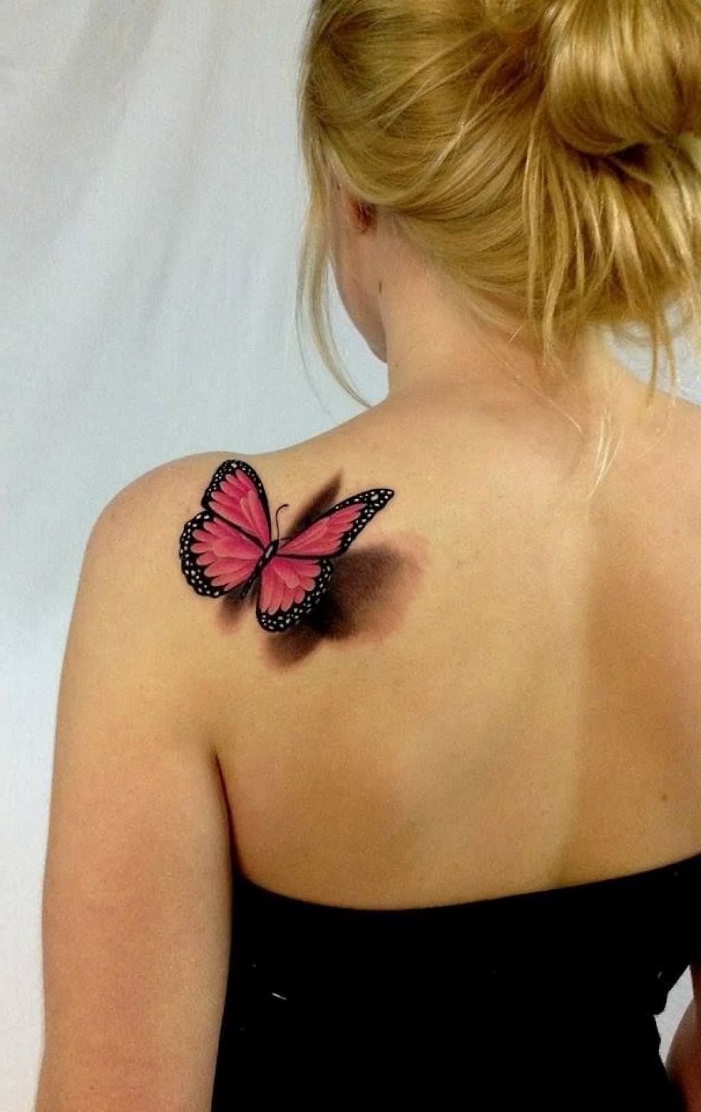 52+ 3D Butterfly Tattoos