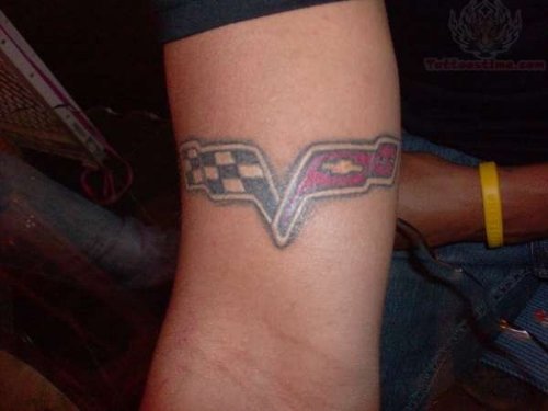 Chevy Camaro Symbol Tattoo