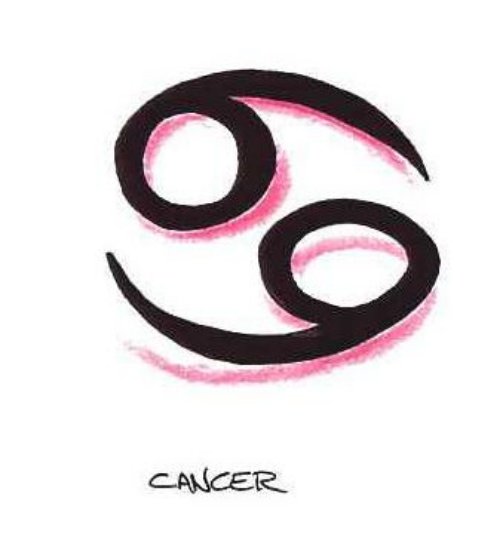 Attractive Cancer Tattoo Design