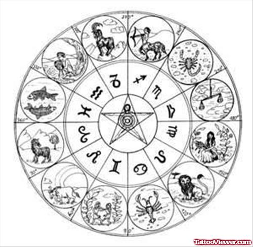 Zodiac Capricorn Tattoos Designs