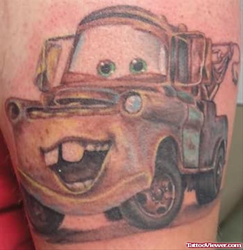 Funny Car Tattoo Gallery