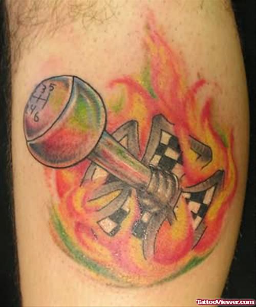 Shift In Fire Tattoo