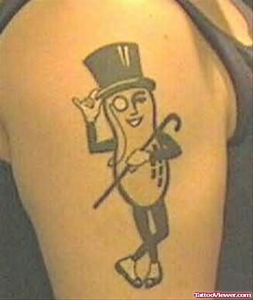 Peanut A Cartoon Tattoo