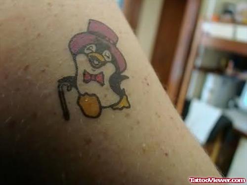 Penguin - Cartoon Tattoo