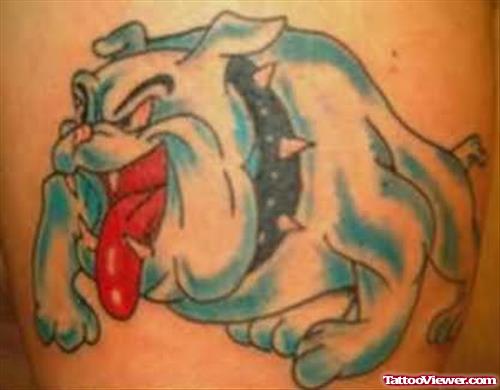Dog Cartoon Tattoo