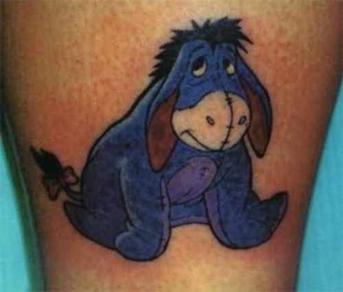 Donkey - Cartoon Tattoo