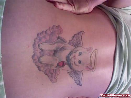 Angel Cat Tattoo