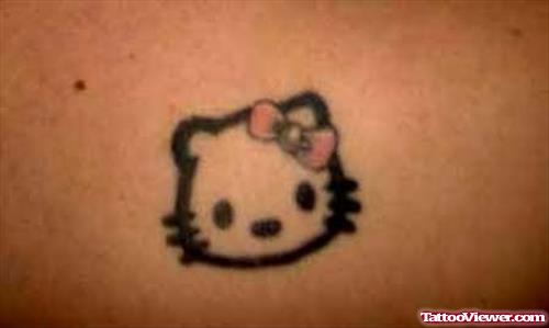 Cute Kitty Tattoo Picture