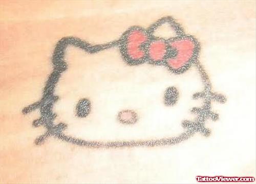 Cute Kitty - Cat Tattoo