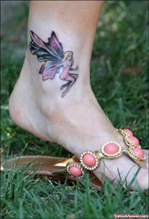 Denise Richards Tattoo On Ankle