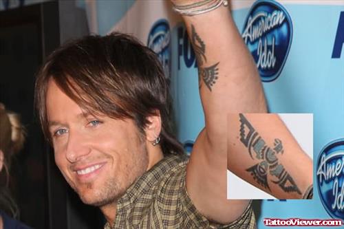 Eagle Tattoo On Celebrity Arm
