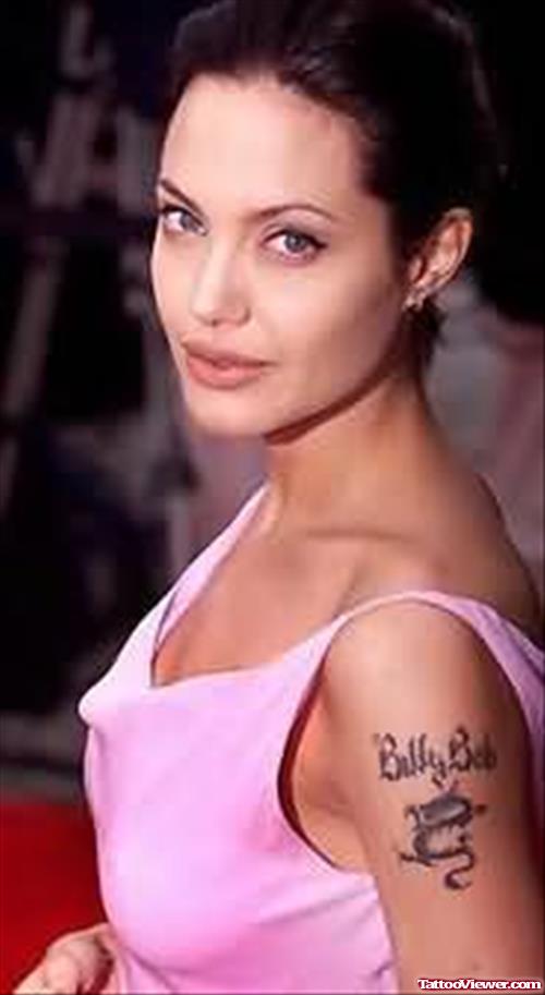Angelina Jolie - Celebrity Tattoo
