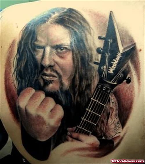 Guitar Player Celebrity Tattoo