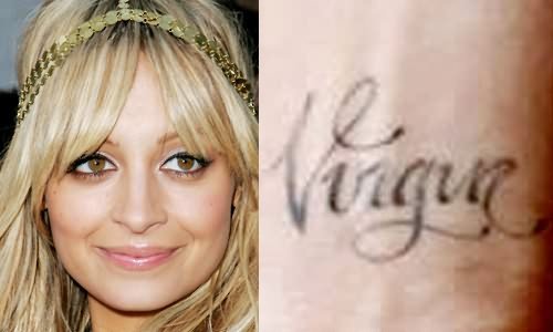 Virgue Celebrity Tattoo