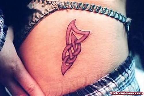 Celtic Tattoo In Pink
