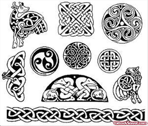 Celtic Wonderfull Tattoo Collection
