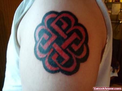 Celtic Symbol Design on Arm