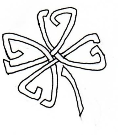 Four Leaf Clover Celtic Tattoo