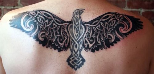 Celtic Bird Tattoo For Men