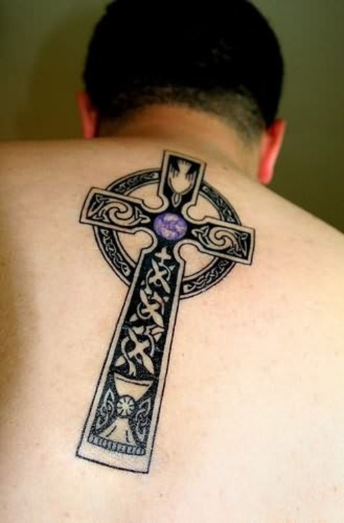Upper Back Celtic Tattoo