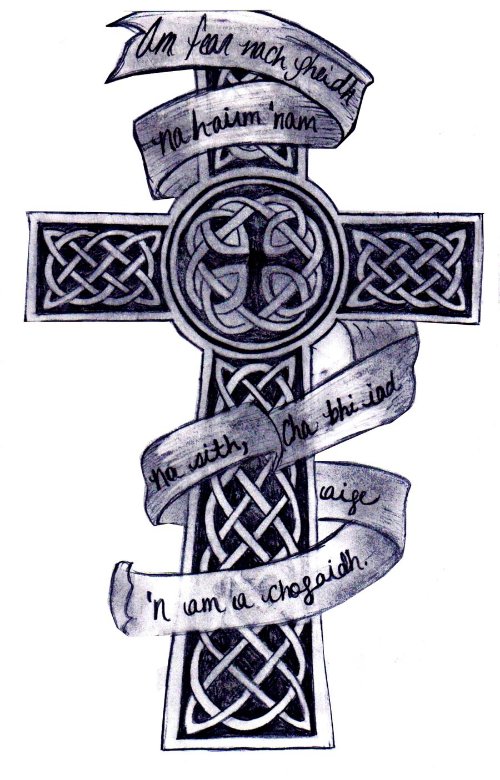 Religious Celtic Tattoo Design By Kkbaby101