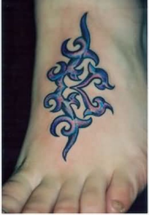 Celtic Tattoo On Left Foot