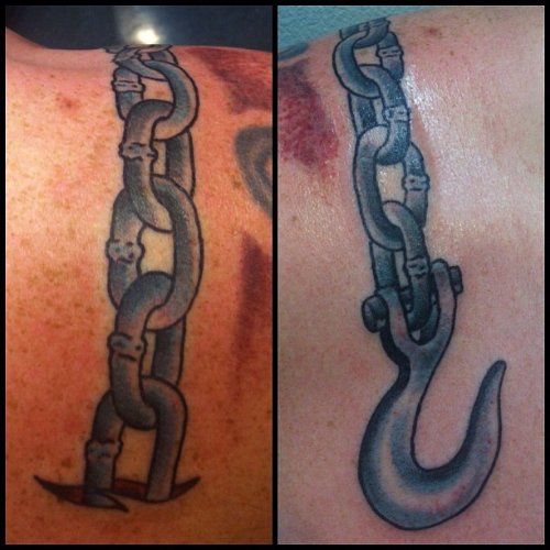 Hook Chain Tattoo