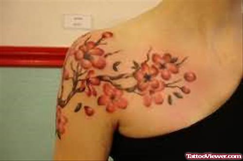 Cherry Blossom Tattoo Image