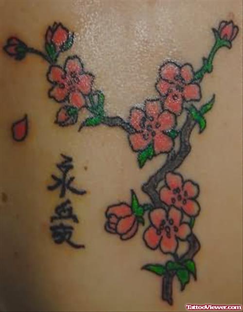 Cherry Blossom Japanese Tattoo
