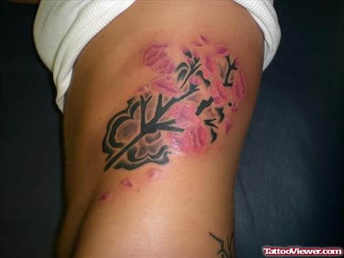 Cherry Blossom Pink Tattoo