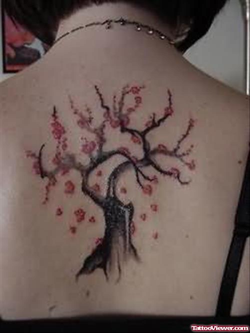 Elegant Cherry Tattoo Design