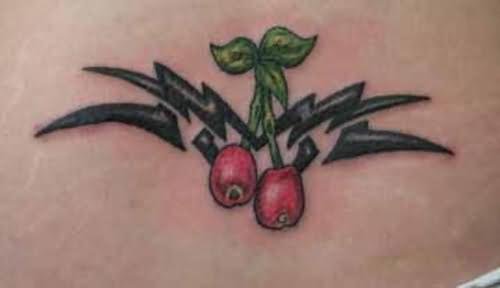 Cherry Tattoo Design