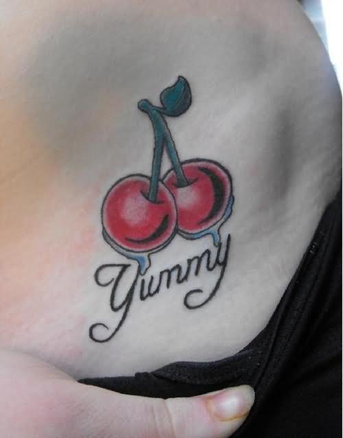 Yummy Cherry Tattoo
